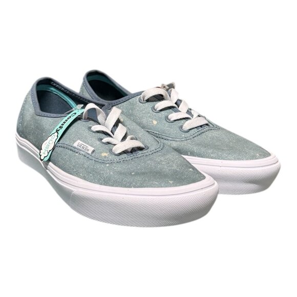 Vans Shoes - Vans Authentic Shoe Brand New In Blue and White With Comfy Cush For Everyday